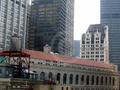 Financial District. A view from one of high-rise buildings