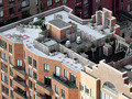The rooftop of the River Rose building