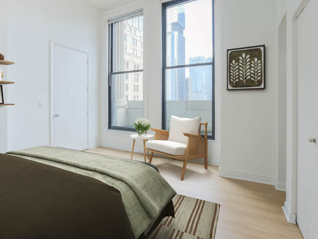 Bedroom with Hard Surface Flooring