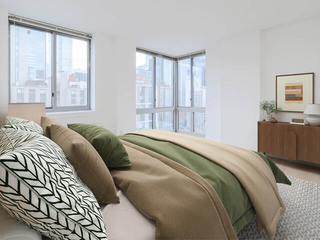 Bedroom with Hard Surface Flooring