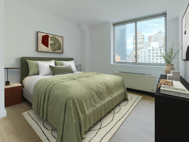 Bedroom with Hard Surface Flooring