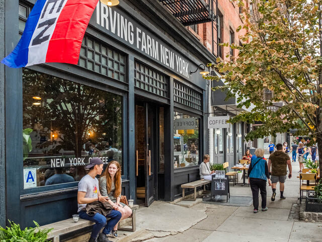 Surrounded by unique dining destinations.