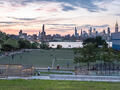 Enjoy the fresh air at Bushwick Inlet Park, less than a mile away.