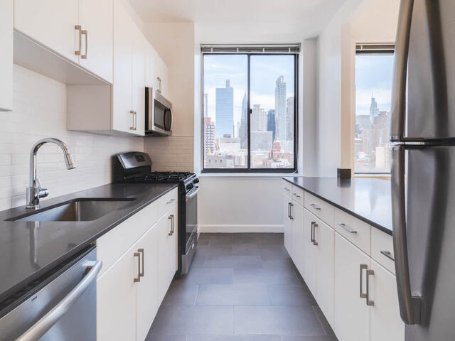 Kitchen with Stainless Steel Appliances