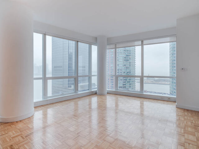 Living Room with Parquet Flooring
