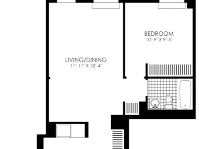 1-Bedroom at Midwest Court