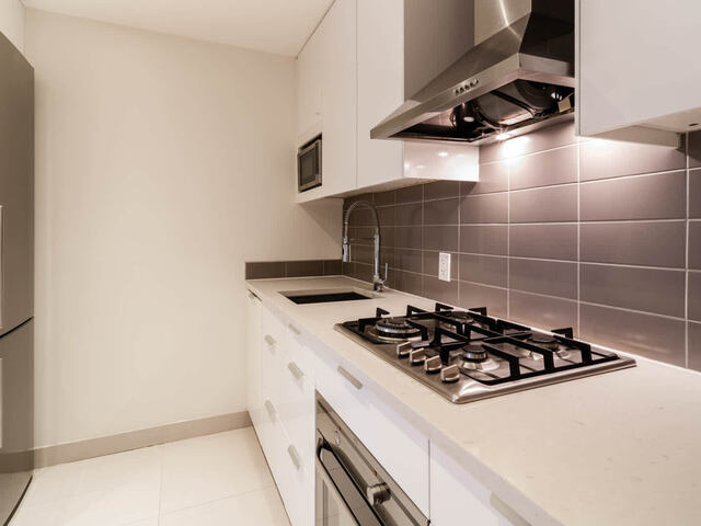 Kitchen with Stainless Steel Appliances