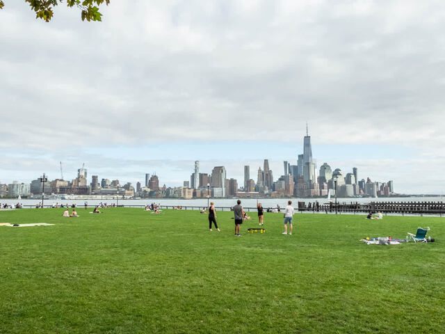 Less than half a mile away from Pier A Park.