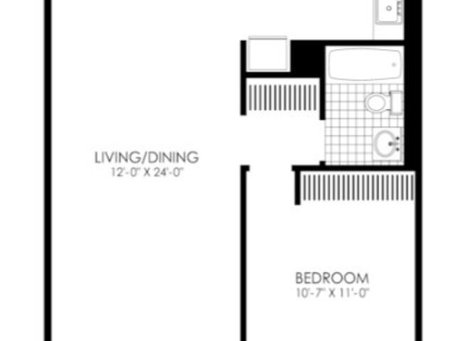 1-Bedroom at Midwest Court