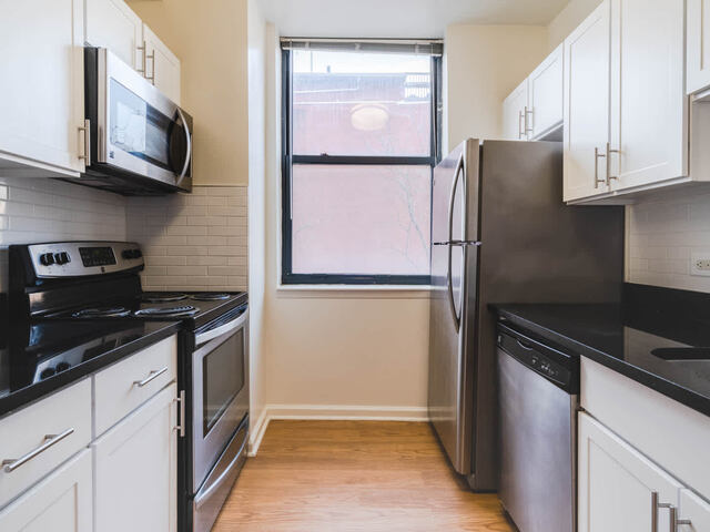 Kitchen with Stainless Steel Appliances