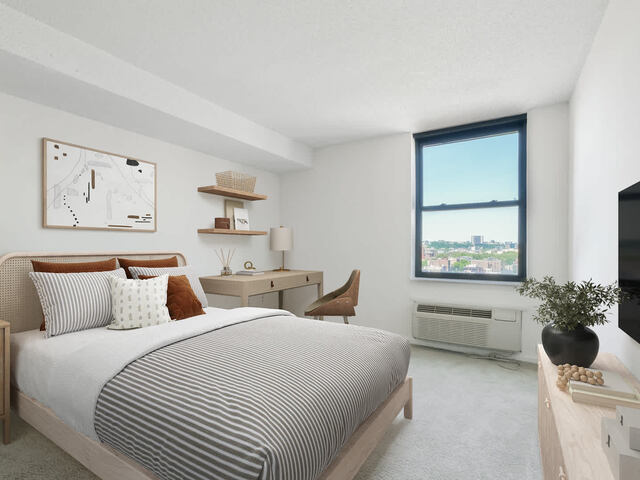 Carpeted Bedroom
