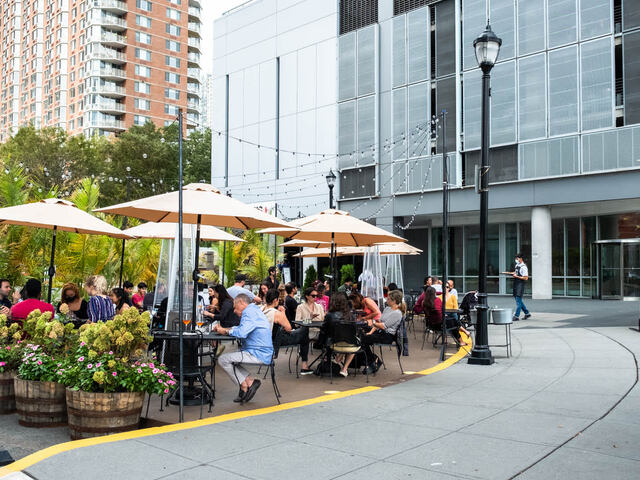 Conveniently close to restaurants and markets.