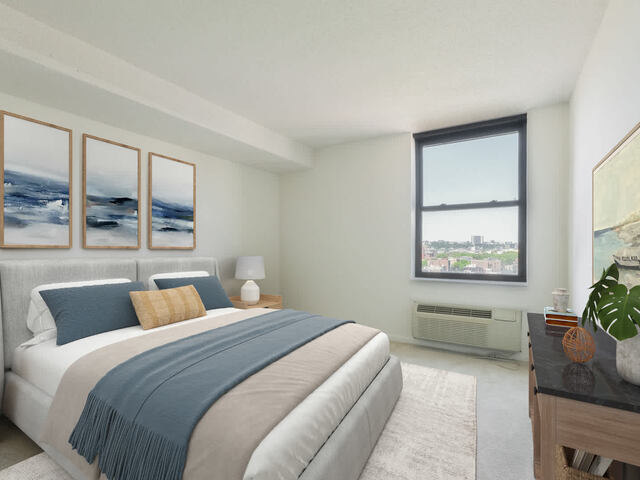 Carpeted Bedroom