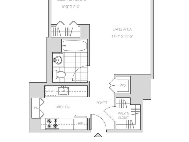 Studio at The Maximilian