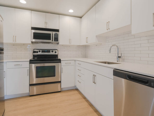 Kitchen with Stainless Steel Appliances