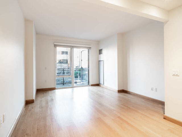 Studio Living Area with Balcony.