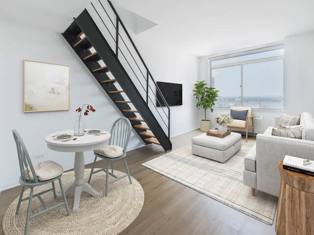 Living Room with Hard Surface Flooring