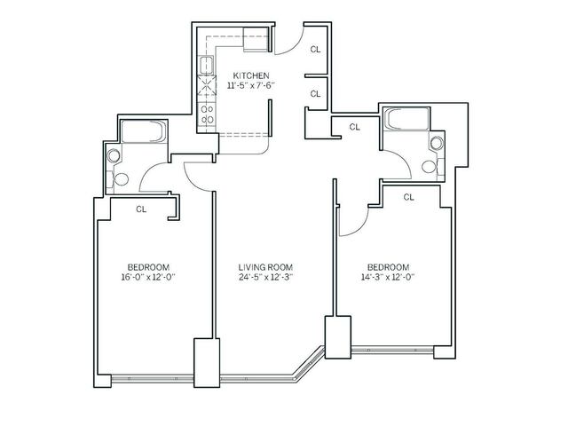 2-Bedroom at Newport: Pacific