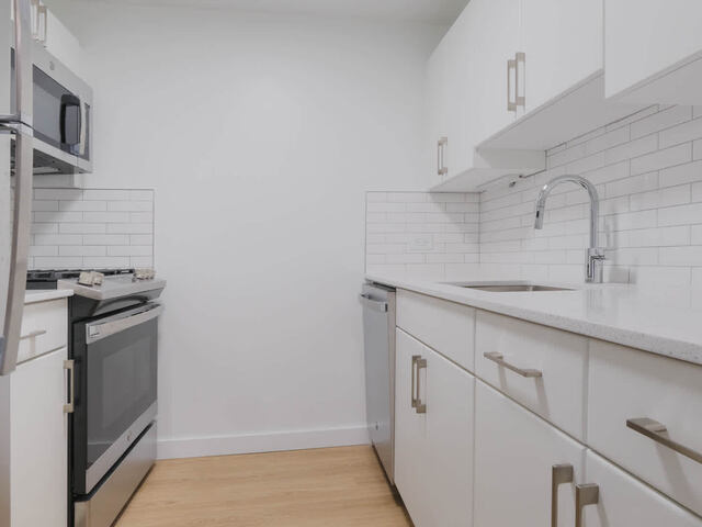 Kitchen with Stainless Steel Appliances