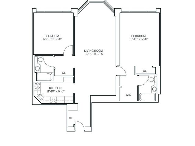 2-Bedroom at Newport: Riverside