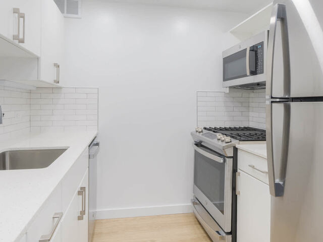 Kitchen with Stainless Steel Appliances