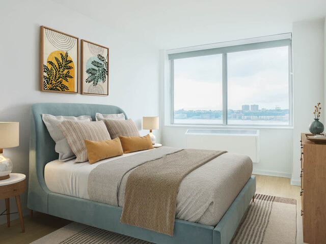 Bedroom with Hard Surface Flooring