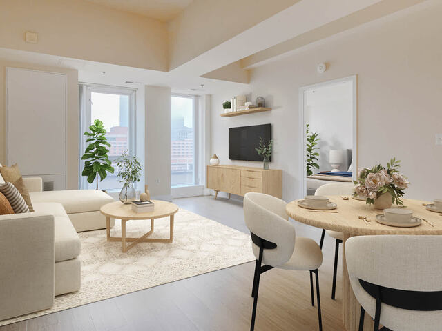 Living Room with Hard Surface Flooring