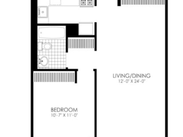 1-Bedroom at Midwest Court
