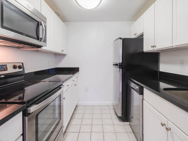 Kitchen with Stainless Steel Appliances