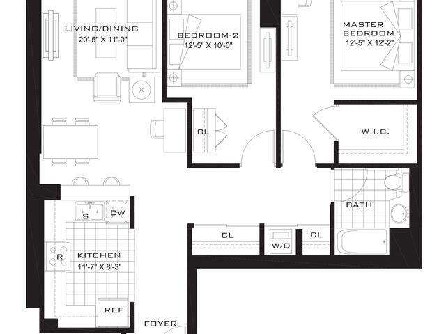 2-Bedroom at Newport: Aquablu