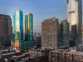 70 Greene Apartments and Jersey City Skyline