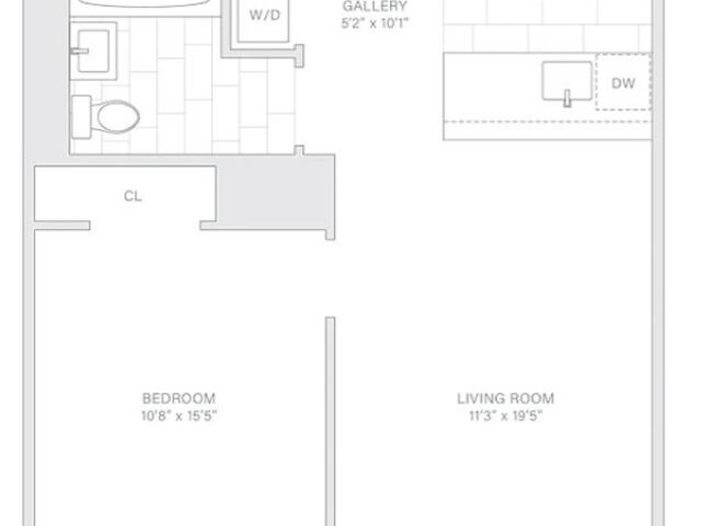 1-Bedroom at New York by Gehry