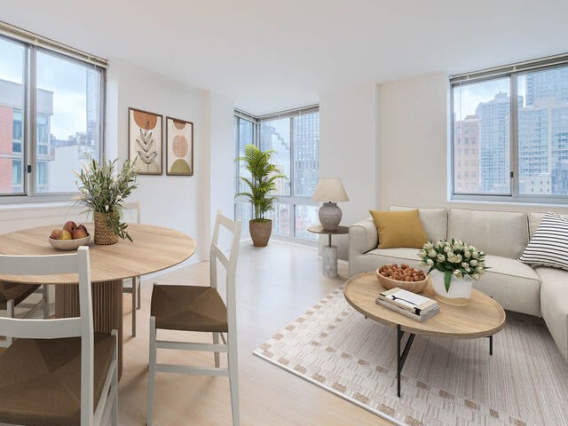 Living Room with Hard Surface Flooring