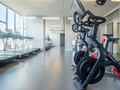Fitness Center with Peloton Bikes and Yoga Studio