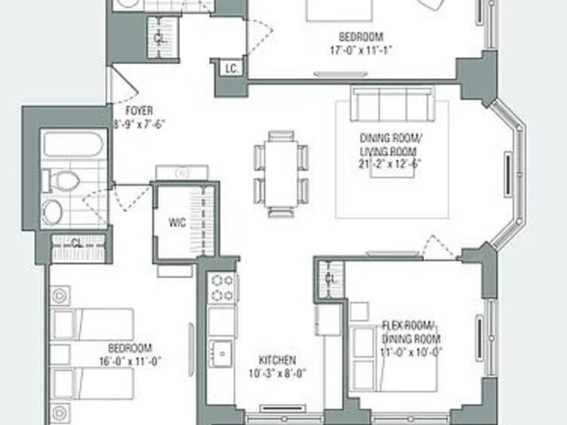 3-Bedroom at The Hamilton