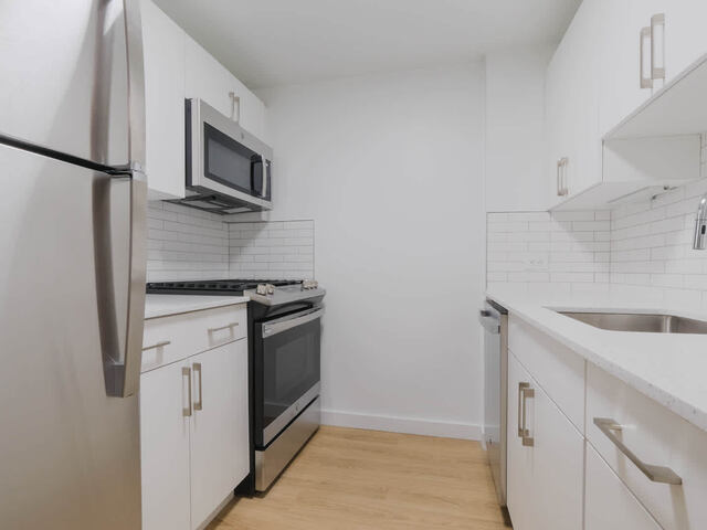 Kitchen with Stainless Steel Appliances
