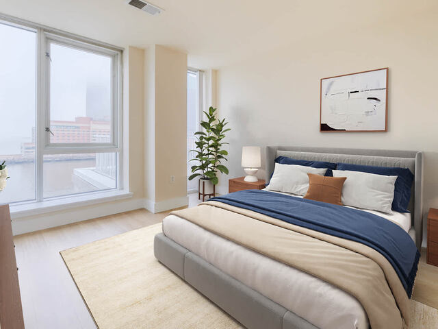 Bedroom with Hard Surface Flooring