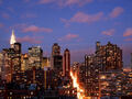Night View from Parc East Apartments