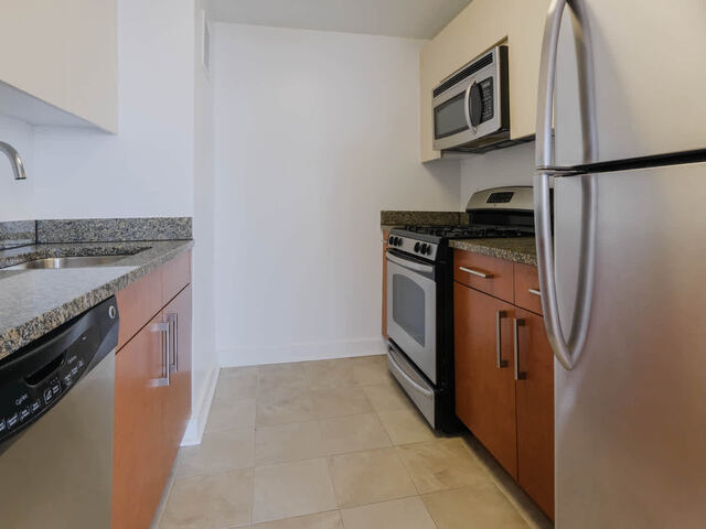 Kitchen with Stainless Steel Appliances