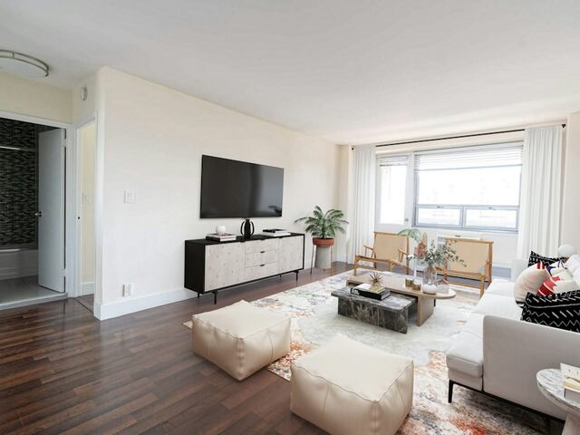 2-Bedroom at Parker Towers: 104-40 Queens Blvd