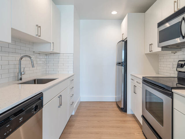 Kitchen with Stainless Steel Appliances