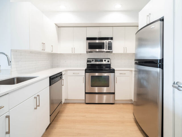 Kitchen with Stainless Steel Appliances
