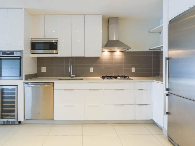 Kitchen with Stainless Steel Appliances