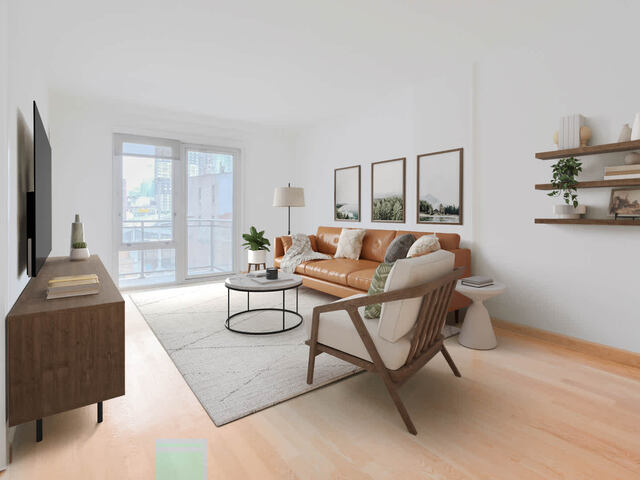 Living Room with Hard Surface Flooring