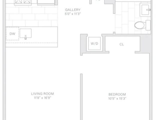 1-Bedroom at New York by Gehry