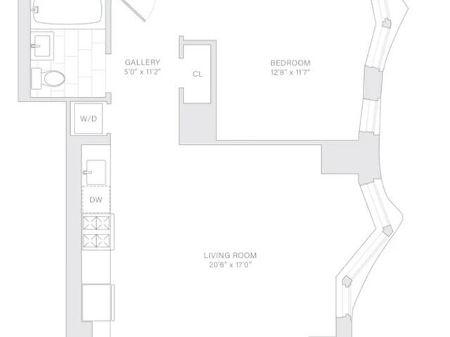 1-Bedroom at New York by Gehry