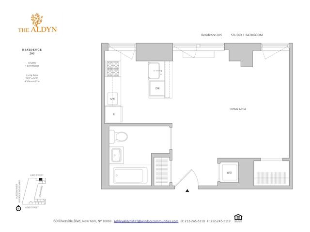Studio at The Aldyn
