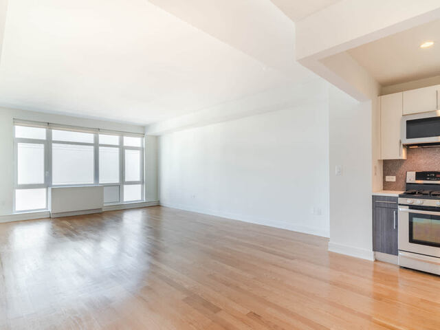 Studio Living Room with Hard Surface Flooring