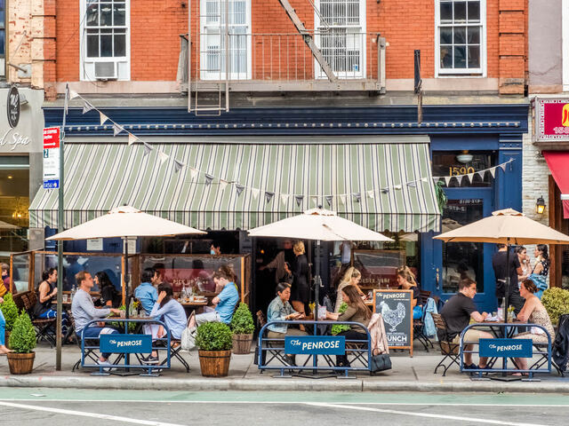 One block from your favorite venues.