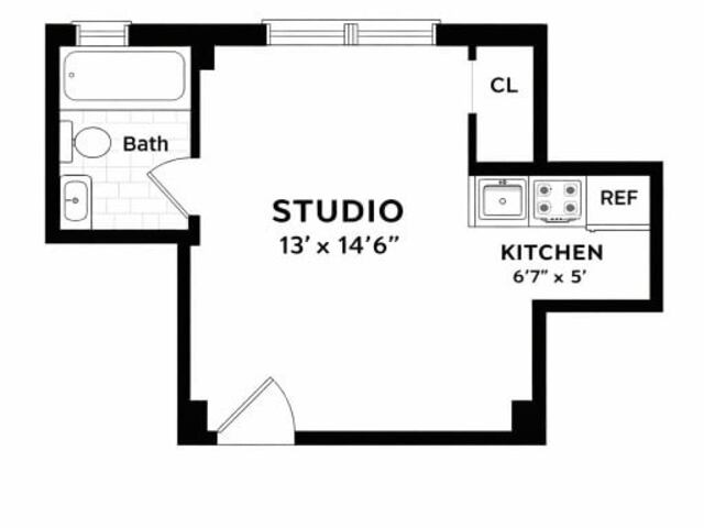 Studio at 205 West 88th Street